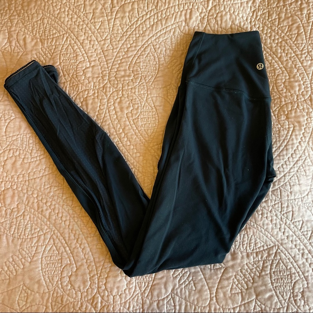 Navy Lululemon Leggings